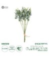 GloboStar® Artificial Garden EUCALYPTYS BRANCH  20775 Τεχνητό Διακοσμητικό Κλαδί Ευκαλύπτου Y37cm